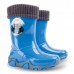 от 19 Euro. Размери 22до29 номер, WATERPROOF, ВОДО-УСТОЙЧИВИ, DEMAR Бебешки и Детски LUX гумени ботуши с Подвижна Топла Подплата.  DEMAR 0402-0403-A, Светло Син